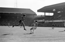 Mal Donaghy heads for goal