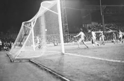 Brian Stein waits for the cross