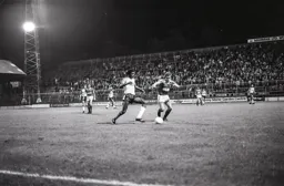 Mitchell Thomas gets a tackle in