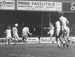 Kirk Stephens has a go from long range