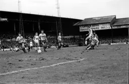 Clive Goodyear fires home the only goal of the game