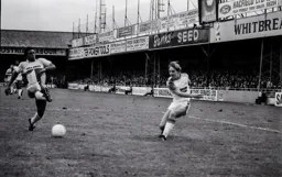 Paul Walsh gets a cross in