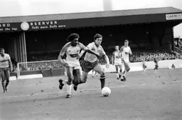 Ricky Hill bursts through