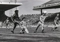 Ricky Hill crosses