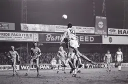 Trevor Aylott above the City keeper