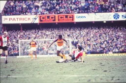 Ray Daniel tries to evade a tackle