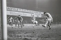 Trevor Aylott slots home his penalty