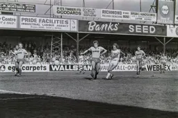 Paul Walsh scores his last goal for the Town and halves the deficit