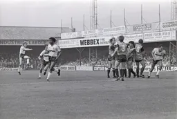 Ashley Grimes fires in a free kick