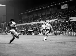 David Moss gets his cross in