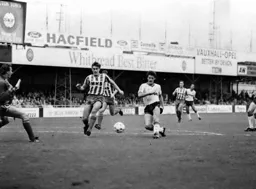 Frankie Bunn smacks the ball home