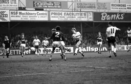 David Preece fires in the only goal of the game on his debut