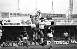 Steve Foster makes a nuisance of himself