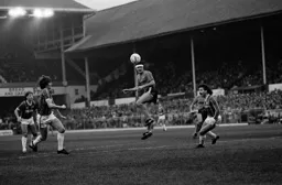 Steve Foster tries to hit the target