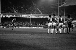 David Preece sends in a free kick