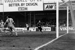 Brian Stein tries to catch the Coventry defence out