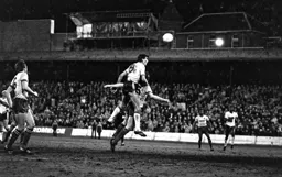 Mick Harford doing what he does best