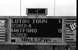 The scoreboard says it all