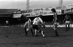 Tim Breacker up in the Ipswich box