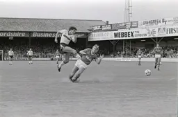 Mick Harford taken out by Stuart Pearce