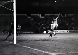 Brian Stein goes close