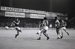 Brian Stein shoots for goal