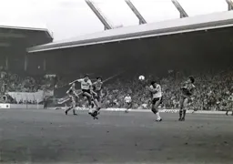 Mick Harford crashes in Town’s second