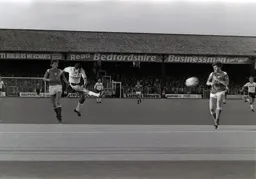 Brian Stein fires a screamer towards goal