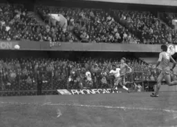 Ricky Hill hits a long range effort