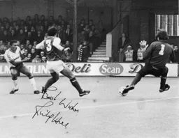 Ricky Hill puts Town 1-0 up