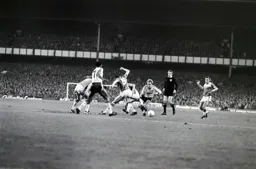 David Preece weaves his way through the Toffees defence