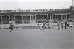 A diving header by Mike Newell but Martin Thomas is equal to it