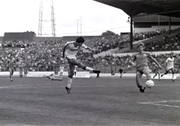 Mike Newell scores his and Town`s second goal