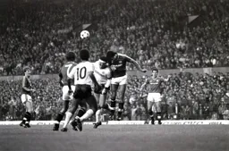 Ouch. It appears as though Steve Foster and Paul McGrath have clashed heads