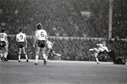 Ashley Grimes shoots with his trusty left foot