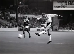 Ashley Grimes goes in search of a third goal for the Town