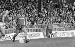 Gary Cobb keeps his eyes on the ball