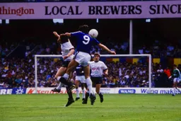 Mick Harford puts in a dangerous challenge