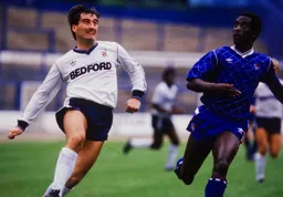 Robert Wilson has a look of determination