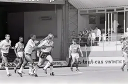 Danny Wilson scores a penalty to equalise three minutes after the opening Arsenal goal