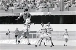 Mick Harford rises high