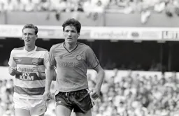 Mick Harford watches