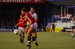 Mick Harford makes his presence felt