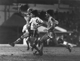 Mick Harford was excellent and scored our other two goals but spurned a last minute penalty to miss out on a hat-trick