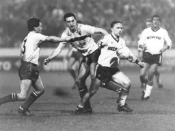 While Watford marked the diminutive Weir they let Fozzie stroll in to score the only goal