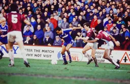 Brian Stein on the attack