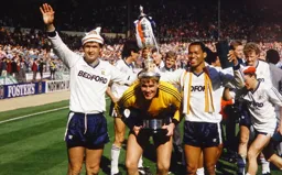 Steve Foster, Andy Dibble and Brian Stein show off the cup