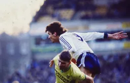 Mick Harford is all over his marker
