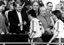 Losers medals for Steve Foster and Mal Donaghy