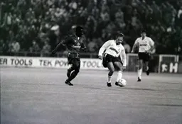 David Preece feeding a through ball